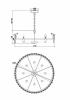 Подвесная люстра Maytoni Puntes MOD043PL-08CH