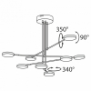 Подвесная люстра MW-Light Консуэлло 614012206