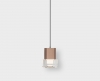 Подвесной светодиодный светильник Italline IT014-0203 rose gold