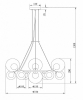 Подвесная люстра Freya Duo FR5139PL-10MG