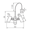 Подвесной светильник Kanlux AGZAR C 3xE14 B 36252