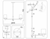 Бра Bohemia Ivele 7109B16/2+1/210 NW P1 U Pair