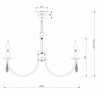 Подвесная люстра Loft IT Molecule 10023/1200