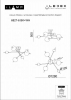 Потолочная люстра Epical 6827-6 BK+WH