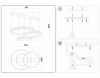 Потолочная светодиодная люстра Ambrella light Original FA413