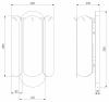 Бра Claire 60170/2 золото