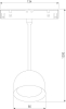 Потолочный светодиодный светильник Ambrella light Acrilic FA777