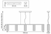 Подвесной светильник Crystal 5007/5LA