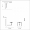Бра Odeon Light Kasali 4990/1W