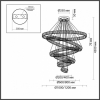 Подвесной светильник Aployt Darunia APL.629.16.01