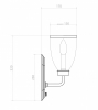 Настенный светильник Covali WL-30378