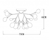 Потолочная люстра Arte Lamp Candy A7274PL-27WH