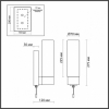Настенный светильник Odeon Light Tingi 2660/1W