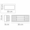 Настенный светильник Osgona Limpio 722640