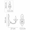 Бра DeMarkt Фиеста 3 267022201
