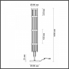 Торшер Odeon Light York 4788/12F