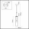 Подвесная люстра Arte Lamp MOLECULE A8313SP-6CC