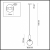 Трековый светильник Tau TR101-2-50W3K-B