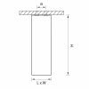 Подвесная люстра Vitaluce V3968 V3968-1/4S