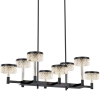 Подвесная люстра Diamond cut MD21020075-8B matt black