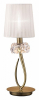 Настольная лампа Mantra Loewe Antique Brass 4737