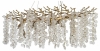 Подвесная люстра Tavenna Gold Tavenna H 1.5.120x40.102 G