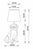 Интерьерная настольная лампа Arte Lamp Bobby A1512LT-1BK