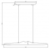 Подвесной светильник Arte Lamp Conca A4286SP-19BK