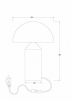 Интерьерная настольная лампа Freya Eleon FR5218TL-01BS