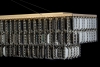 Подвесная люстра Milano Milano E 1.5.120x30.107 G