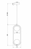Подвесной светильник Maytoni Ring MOD013PL-02B