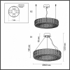 Подвесная люстра Panta 4927/52L