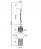 Подвесной светильник Pattern MOD267PL-L28CH3K