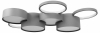 Потолочный светильник Pin 10317/7 Grey