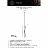 Потолочная светодиодная люстра Escada Saturn 10248/6LED