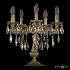 Интерьерная настольная лампа Bohemia Ivele Crystal Florence 71101L/5/125 B GB