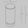 Точечный светильник Ambrella light Techno Spot XS7510101