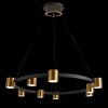 Подвесная люстра Natali Kovaltseva Loft Led LED LAMPS 81129/7C BRASS BLACK