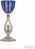 Интерьерная настольная лампа Bohemia Ivele Crystal Florence 71400L/15 NW P1 Clear-Blue/H-1H FA2S