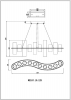 Подвесной светильник Wertmark Paula WE157.10.123