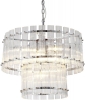 Подвесная люстра DeLight Collection Ruby KG1112P-7 chrome/clear