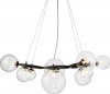 Подвесная люстра DeLight Collection Wendt KG1202P-9 grey/clear