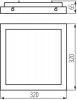 Светильник светодиодный Kanlux TYBIA M 25W-NW B 24645
