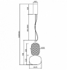 Подвесной светильник Pattern MOD267PL-L18G3K