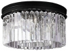 Потолочная люстра DeLight Collection 1920s Odeon KR0387C-6B/P black/clear