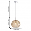 Подвесной светильник Ambrella light Techno Spot XP8161001