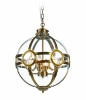 Подвесная люстра Hagerty KG0516P-3 antique brass