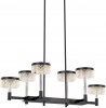 Подвесная люстра Diamond cut MD21020075-6B matt black