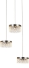 Подвесной светильник Diamond cut MD21020075-3A satin nickel