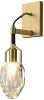 Бра Wall lamp 8960-1W brass/clear